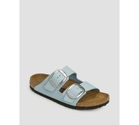 Birkenstock Arizona Big Buckle Lenb Narrow Pantoletten Für Damen 1031860-6404 Blau 37