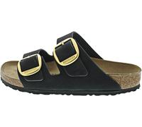 Birkenstock Damen Sandale Arizona Big Buckle Nubukleder schmal Schwarz 43