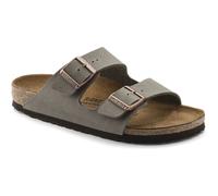 Birkenstock Arizona Birkibuc Unisex stone (200) Schmal 37