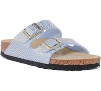 Birkenstock Arizona Birko Flor Marinenblaue Sandalen-UK 4.5 / EU 37, Navy, 37 EU
