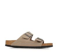 Birkenstock Arizona Birko-Flor Nubuk Sandale (Größe 42, beige)