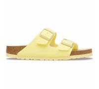 Birkenstock Arizona Birko-Flor Nubuk Schmal Damen Sandalen (Gelb 36 EU)