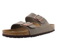 Birkenstock Arizona Birko-Flor Sandalen, Grau (stone), 8-8.5