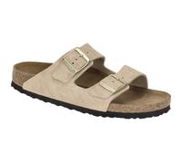 Birkenstock Arizona Suede Leather Narrow Sandalen beige/braun - 41