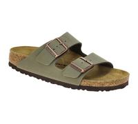 Pantolette Birkenstock Arizona Stone Nubuck Narrow Damen-Schuhgröße 41