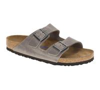 BIRKENSTOCK Herren Pantoletten Arizon Soft Footbed grau | 45
