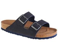 Birkenstock - Arizona SYN Vegan - Sandalen, Gr. 45 EU 45 - Regular, blau (DesertDust/IndigoBlue)