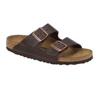 Birkenstock Unisex Arizona Oiled Leather Narrow Habana 36