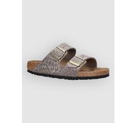 Birkenstock Arizona Bs Synthetik Sandalen syn leo grey taupe Damen Gr. 38