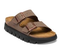 Birkenstock Arizona Chunky Birko-Flor Schmal Damen Sandalen (Braun 39 EU)