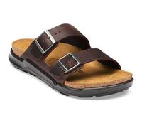 Birkenstock Arizona Crosstown Naturleder Geölt Herren Sandalen (Braun 44 EU)