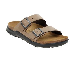 Birkenstock Arizona Crosstown Waxy Sandale Herren Sandalen beige Größe 46 Lifestyle
