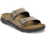 Birkenstock Herren Arizona Crosstown Waxy Sandale (Größe 44, beige)