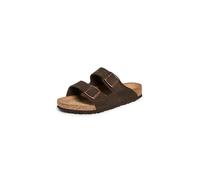 Birkenstock Arizona, Damen Hausschuhe braun 46 EU, Braun (Mokka Wildleder 311) - Größe: 45 EU (normal)