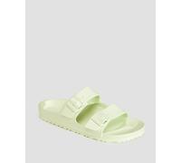 Birkenstock Arizona Essentials Narrow Pantoletten Für Damen In Grün 1024691-fl Grün 38