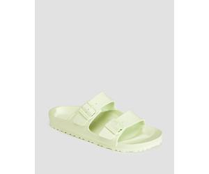Birkenstock Arizona Essentials Narrow Pantoletten Für Damen In Grün 1024691-fl Grün 40