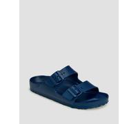 Birkenstock Arizona Essentials Narrow Pantoletten Für Damen In Marineblau 1019142-navy Dunkelblau 38