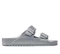 Birkenstock Arizona Eva 1003490, Pantoletten, Silber (Metallic Silver 02119), 43 EU (9)