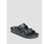 Pantolette Birkenstock Unisex Arizona EVA Metallic Anthracite Narrow-Schuhgröße 38