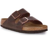 Birkenstock Arizona FL WB Habana 452761, Women slides, Brown, 38 EU