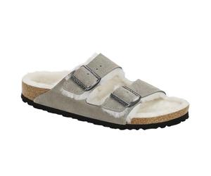 Birkenstock Arizona Fur[Sandals], grau(stonecoin), Gr. 46