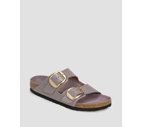 Birkenstock Arizona Ham Bb Lena Hs Narrow Pantoletten In Violett 1029762-highshinefadedpurple Violett 40