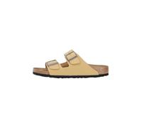 Birkenstock Arizona Hausschuhe Creme für Damen und Herren, beige, 43 EU