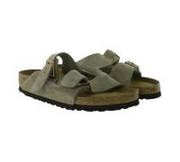 BIRKENSTOCK Arizona Herren Sommer-Schlappen Made in Germany normale Breite Haus-Schuhe 0951301 Taupe-Grau 50