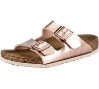 BIRKENSTOCK Pantoletten ARIZONA KIDS BF ELECTRIC METALLIC in kupfer, Gr. 28, maedchen