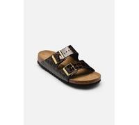Birkenstock - Arizona Leather Natural - Narrow - Braun - Größe 39