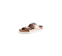 BIRKENSTOCK Arizona Leder-Sandalen unisex, (Weißes Kupfer SFB Leder), 5-5.5 Women/3-3.5 Men