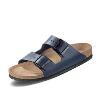 BIRKENSTOCK Arizona Leder schmal 0051153(blau) Größe 45 EU