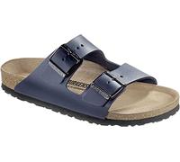 Birkenstock Arizona Naturleder Blau Pantolette Unisex, 43 EU