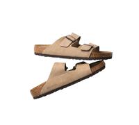 Birkenstock Classic Arizona Leder, Unisex-Erwachsene Pantoletten, Braun (Tabacco Brown), 42 EU