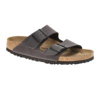 Birkenstock Arizona Pantolette dunkelgrau SCHMAL 1032023 - Größe 37