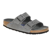 Birkenstock Arizona Pantolette grau basalt Normal-Weit Weichbettung 1030860 - Größe 43
