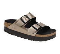 Birkenstock ARIZONA PAP FLEX PLATFORM 1028424 grau - bequeme Pantolette für Damen - Größe 42