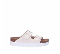 Birkenstock Arizona Papflex Sandalen für Damen, Beige, beige, 37 EU