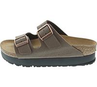 Birkenstock Damensandalen Arizona Papillio Birko-Flor EVA Keilabsatz 25 mm Mocca 39