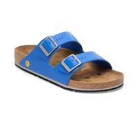 Birkenstock Arizona Pro ESD Herren und Damen Sandalen mit ergonomischen Fußbett - Rutschfeste Laufsohle und verstellbare Schnallen - Antistatisch - Ultra Blue - Normal 37