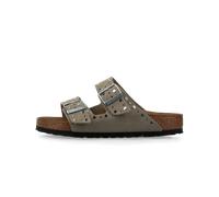 Birkenstock Arizona Rivets Suede Leather Women - Regular (taupe) - 36