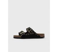 Birkenstock Arizona Rivets Suede Leather women Sandals & Slides black in Größe:41