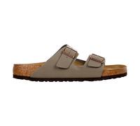 Birkenstock Classic Arizona Birko-Flor, Unisex-Erwachsene Pantoletten, Grau (Stone), 41 EU