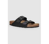 Birkenstock Arizona Damen Herren Pantolette Birko-Flor 39, Normal, black