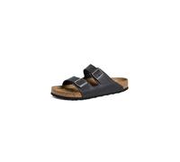 Birkenstock Arizona, Sandalen (schmal), Black Oiled, 41 EU