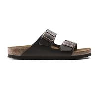 Birkenstock Arizona - Sandalo Con DOPPIA Fascia E Chiusura Con FIBBIE 38/Dark Brown-N