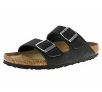 Birkenstock Arizona - Sandalo Con DOPPIA Fascia E Chiusura Con FIBBIE 41/Black-N