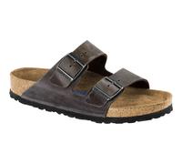 Birkenstock Arizona SFB Natural Leather, Oiled iron (5997) Schmal 36