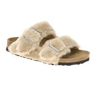 Birkenstock Arizona Shearling Pantolette beige Lammfell Cover Upper 1030275 - Größe 43