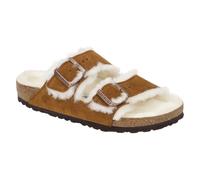 Birkenstock Arizona Shearling Pantolette braun Lammfell 1001128 - Größe 45